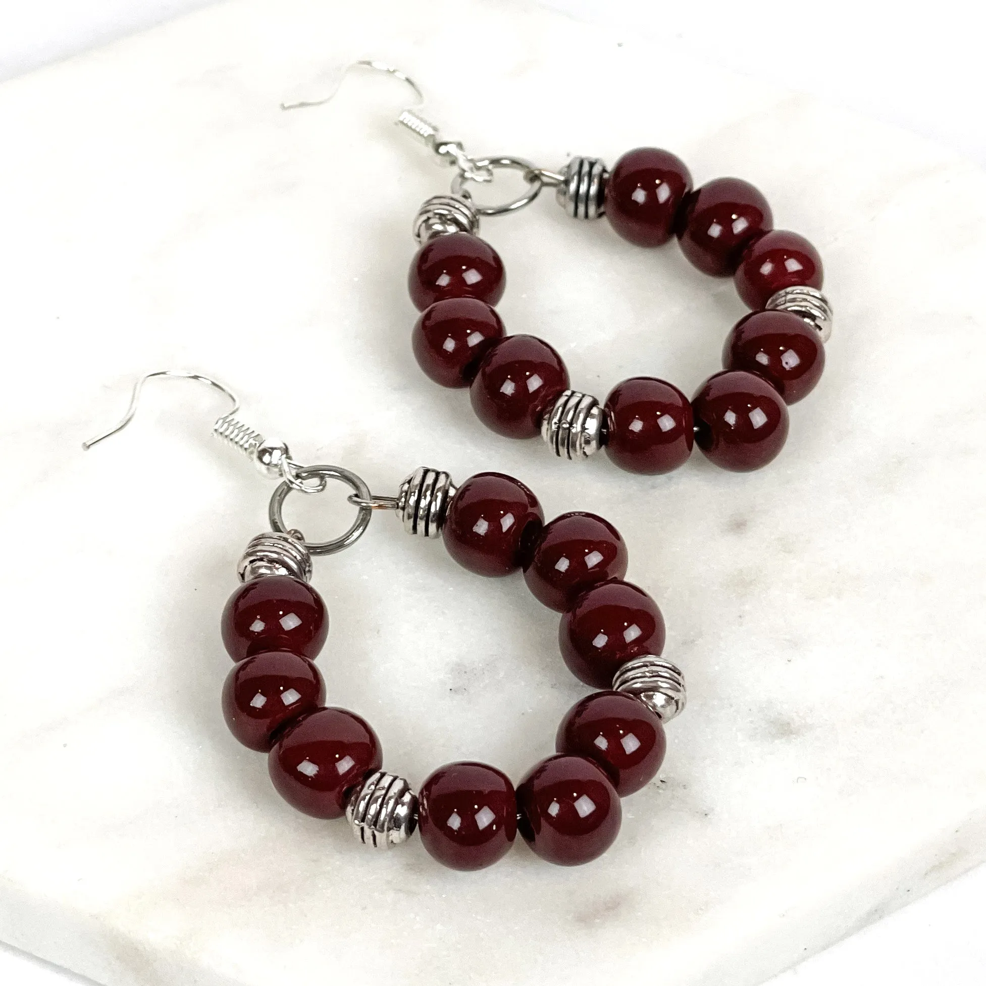 SwaziMud Hoop Earrings