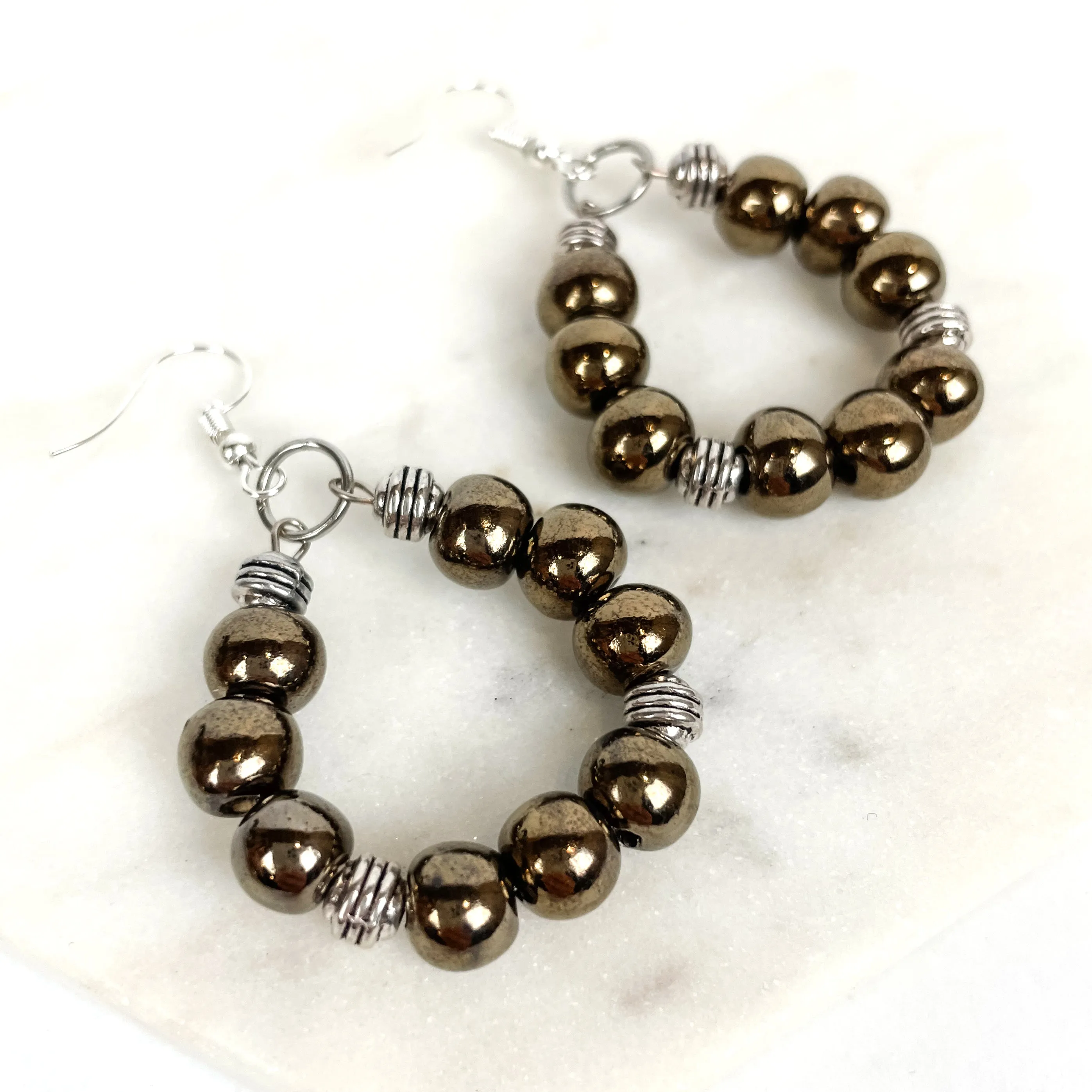 SwaziMud Hoop Earrings