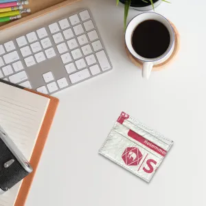 Upcycled from Cement Bags Slim Card Holder