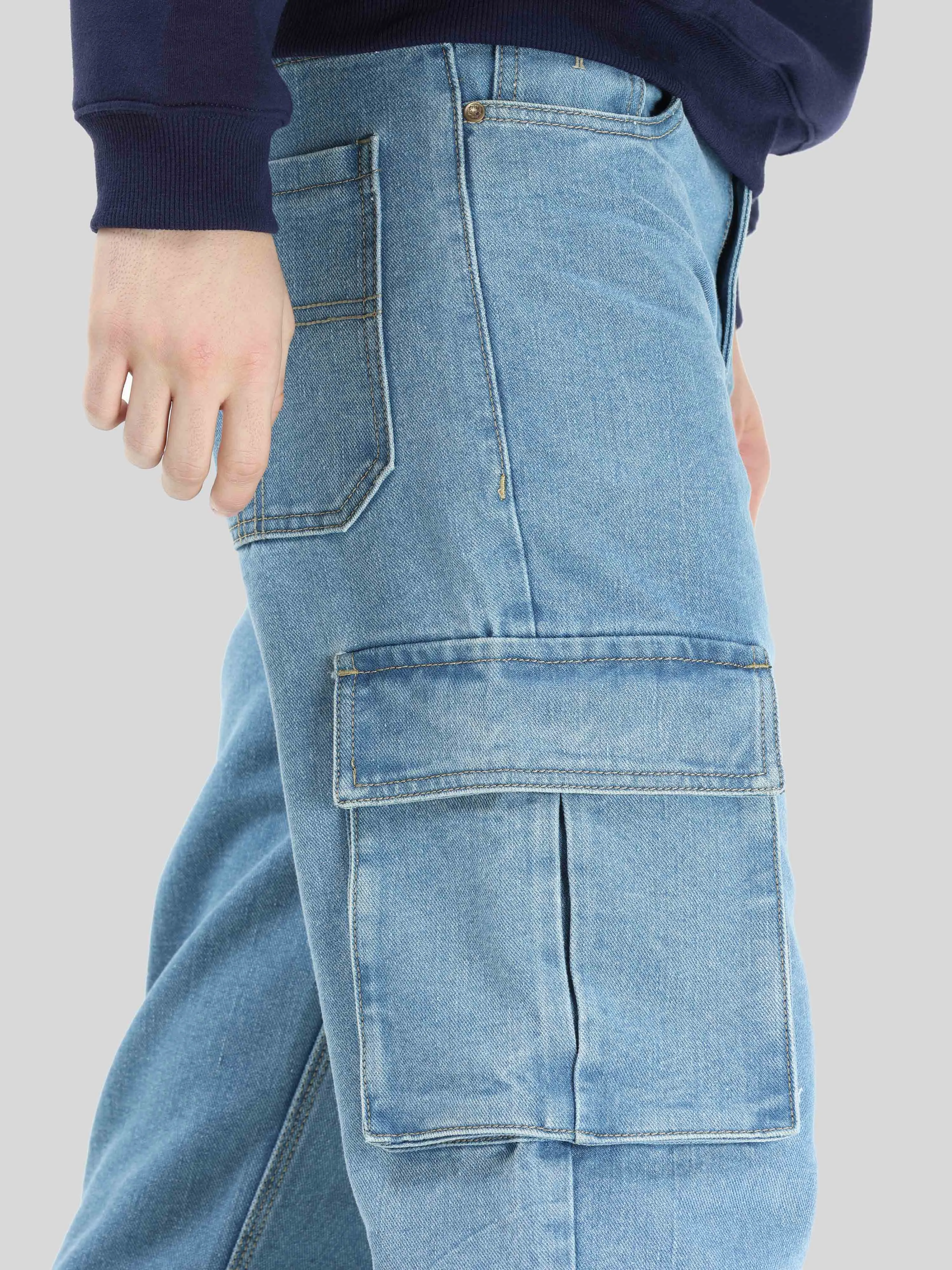 Urban Utility LightBlue Denim Cargo