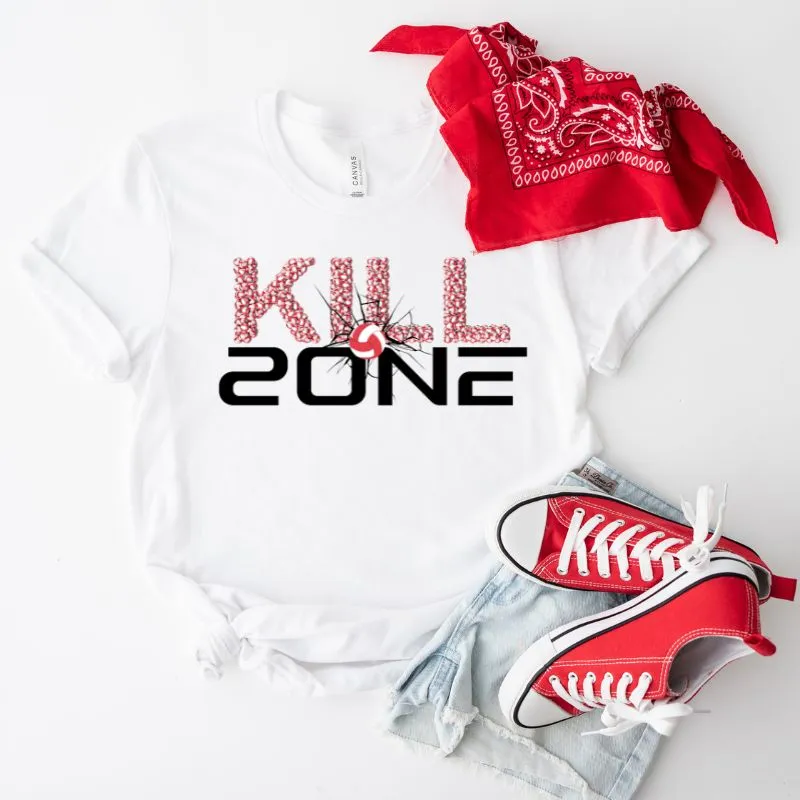 Volleyball Kill Zone Design PNG Download