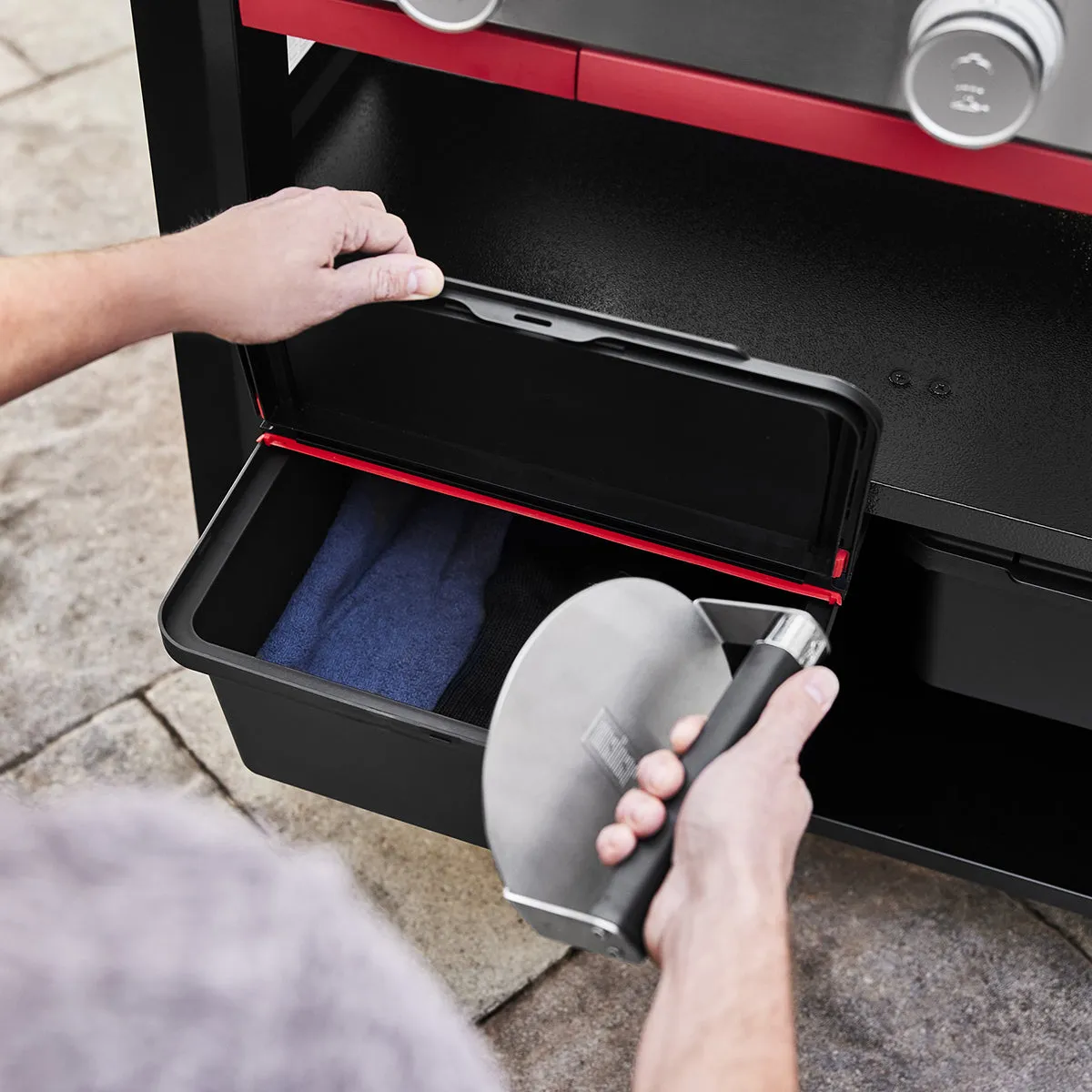 Weber Works Outdoor Storage Bin